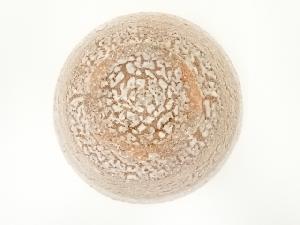 萩焼 山水庵 人丸窯 山本京山造 茶碗（共箱）：リサイクル